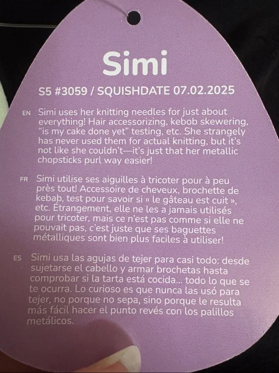 Squishmallows Simi the lamb Mint color NWT - Picture 7 of 9
